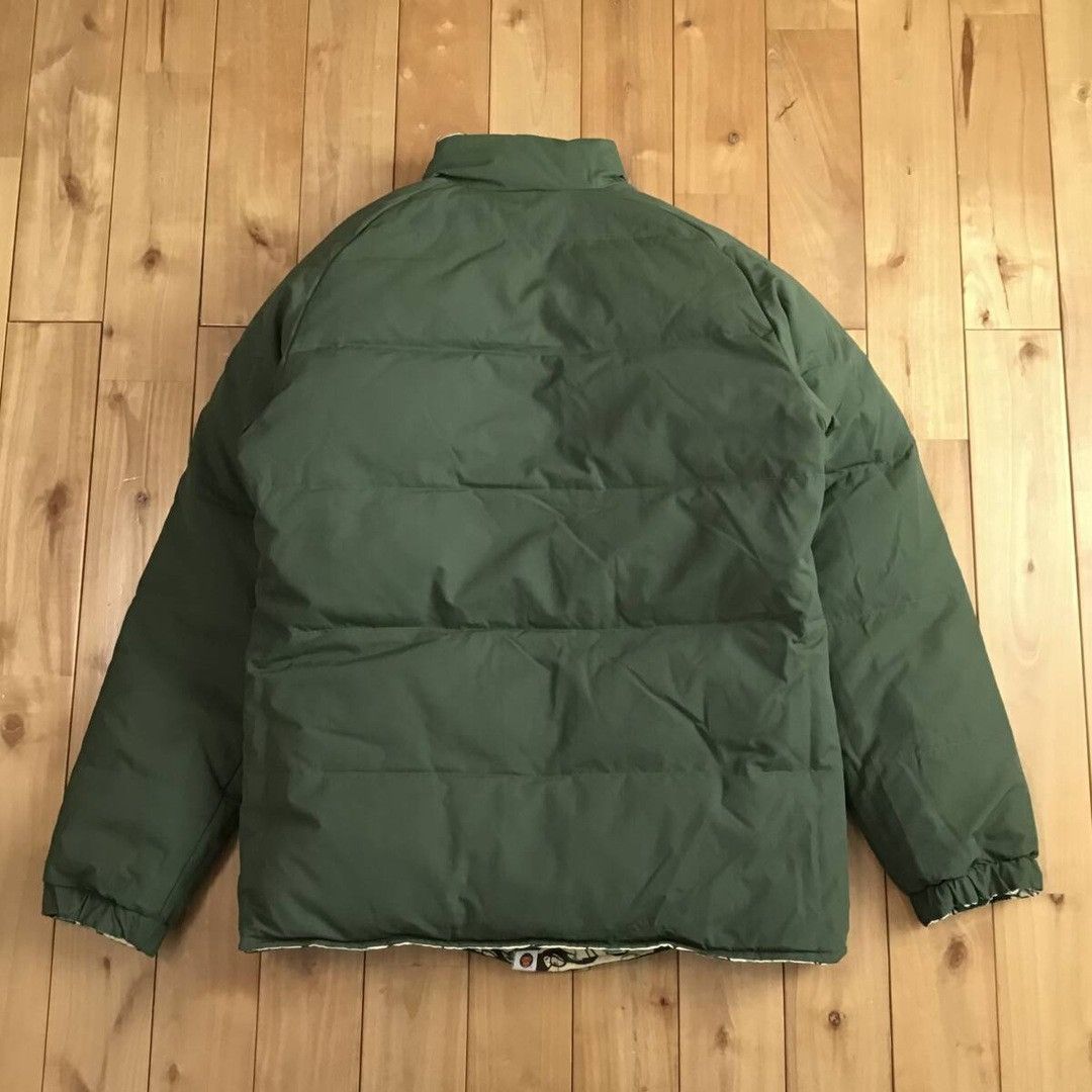 Bape 🔥Reversible🔥 BAPE Puffer Down Jacket Milo Camo a bathing ape Size US S / EU 44-46 / 1 - 6 Thumbnail
