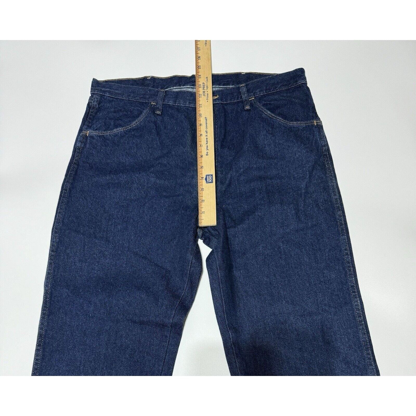 Rustler Rustler Heavyweight Jeans Mens 38x32 Straight Workwear Size US 38 / EU 54 - 4 Thumbnail