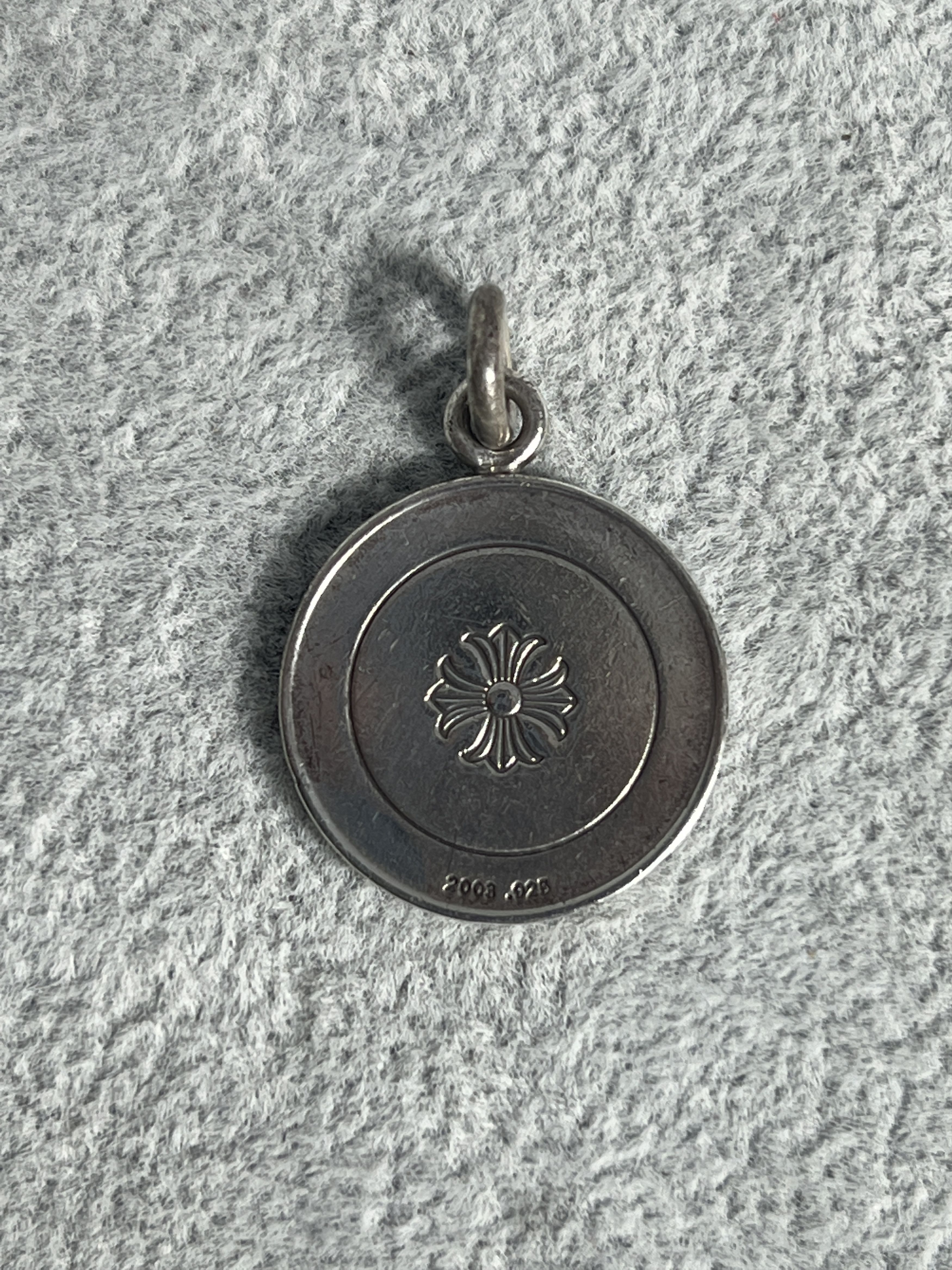 Chrome Hearts Chrome Hearts Dagger Medallion Pendant Charm Silver Size ONE SIZE - 3 Thumbnail