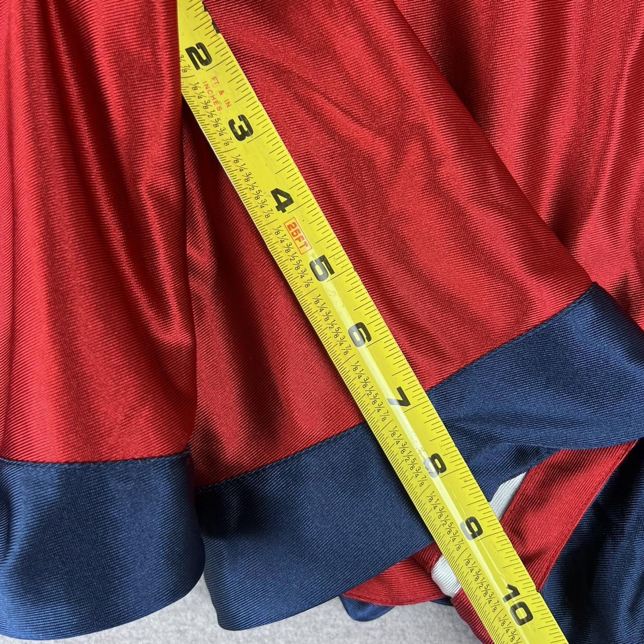 Nike VTG Nike Basketball Mesh Athletic Shorts Red Navy Fits L-XL Size US 33 - 6 Thumbnail