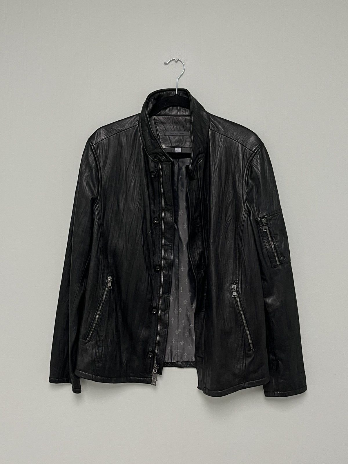 John Varvatos Stand collar leather jacket 36 Size US S / EU 44-46 / 1 - 3 Thumbnail