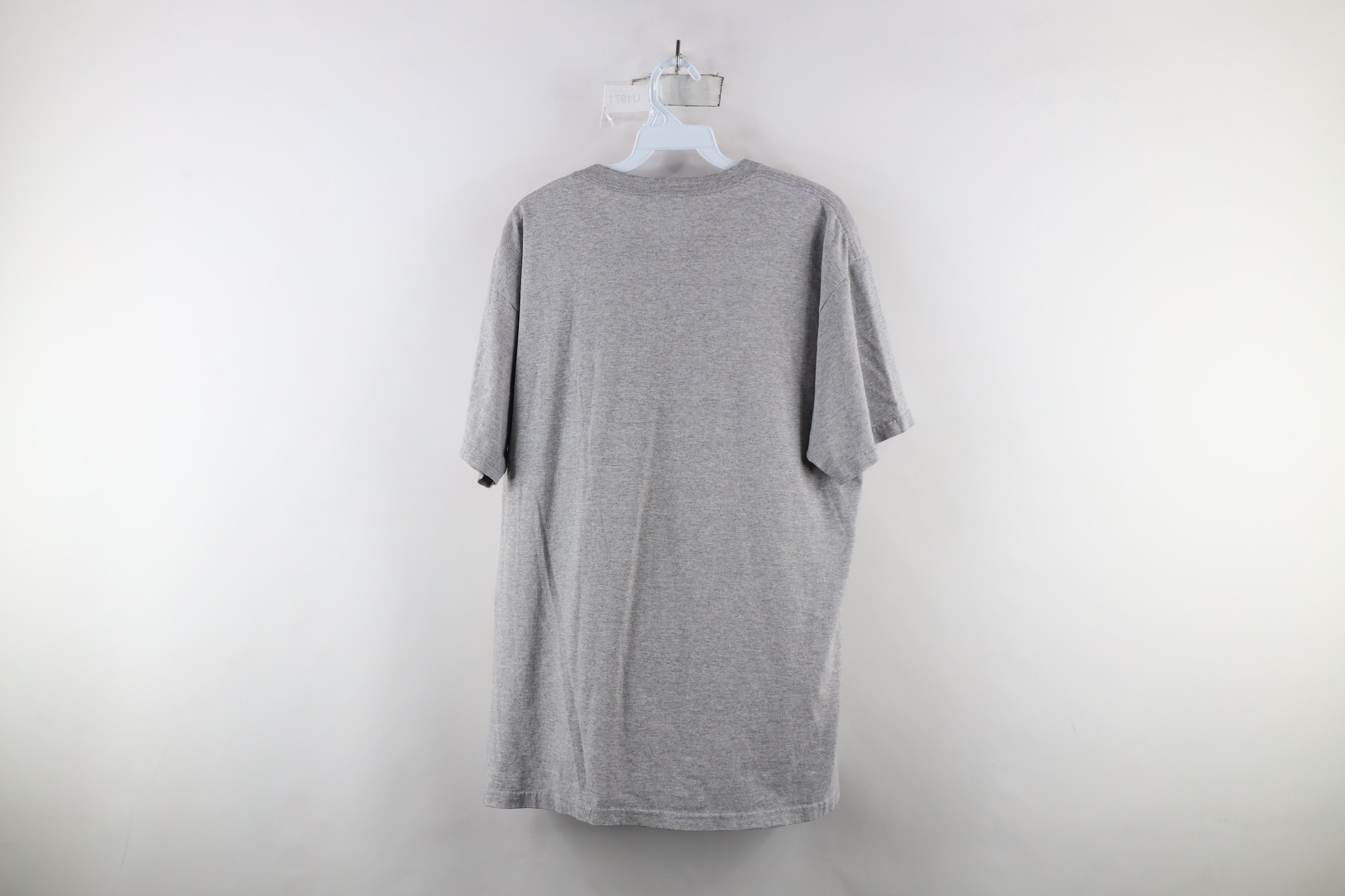 Reebok × Vintage Vintage 90s Reebok Out Striped Short Sleeve T-Shirt Gray Size US XL / EU 56 / 4 - 11 Thumbnail
