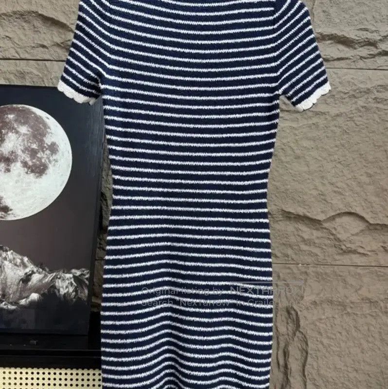 Miu Miu Miu Miu Striped Cotton Dress for Women . Size S / US 4 / IT 40 - 2 Thumbnail