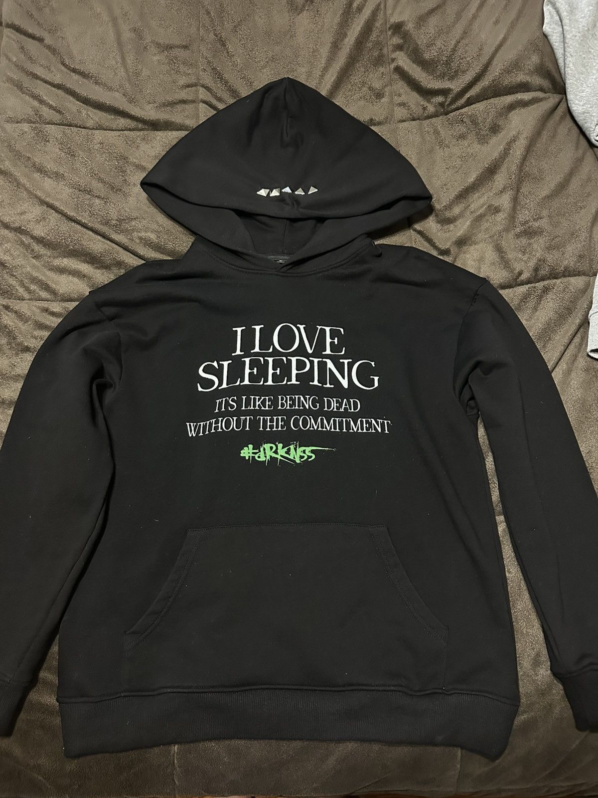 Designer Darkness.USA “I <3 SLEEP HOODIE” Size US M / EU 48-50 / 2 - 1 Thumbnail