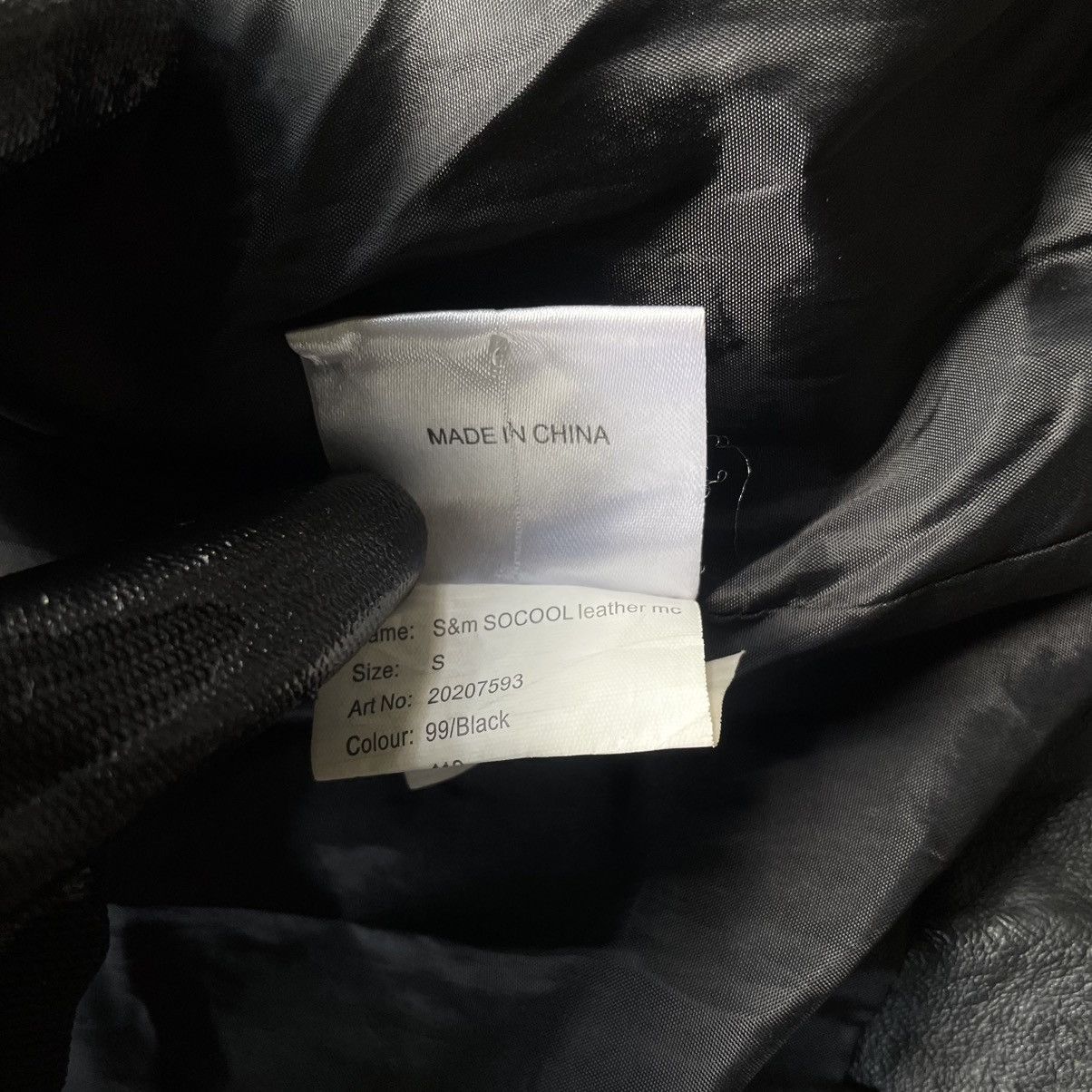 Le Grande Bleu (L.G.B.) Grail🔥 Archive Leather Jacket Asymmetrical Rick Owens Style Size US XS / EU 42 / 0 - 18 Thumbnail