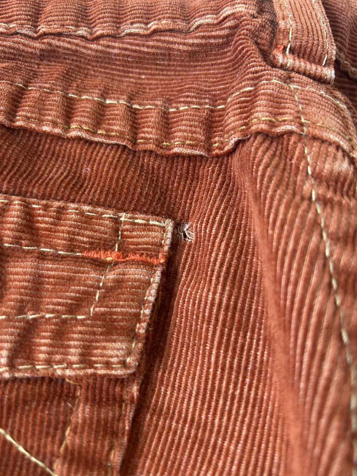 True Religion × Vintage True Religion Joey jeans vintage cords corduroy pants flared Size US 32 / EU 48 - 4 Thumbnail