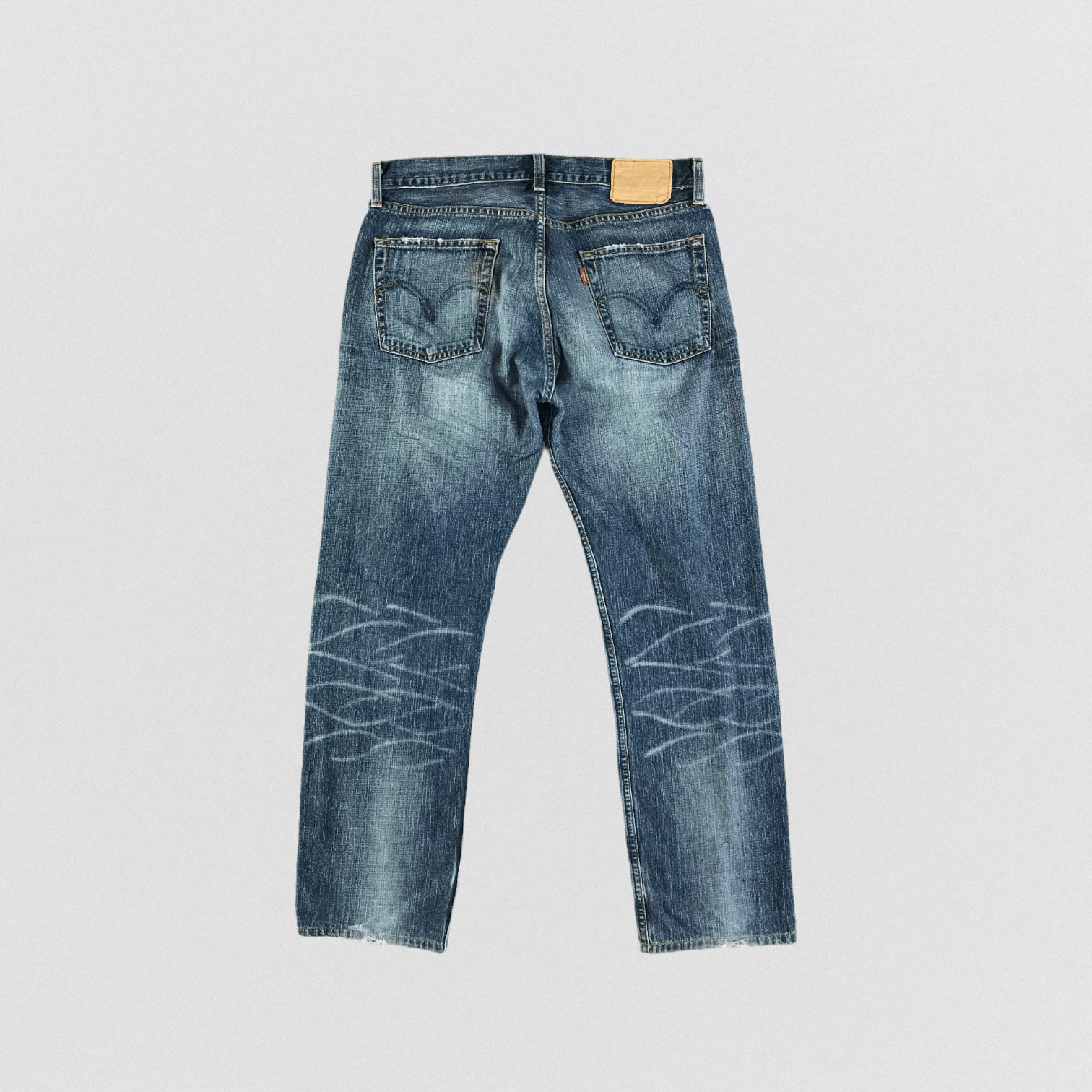Levi's × Vintage Vintage 90s Blue Wash Levis 505 Jeans-JM3277 Size US 34 / EU 50 - 2 Thumbnail