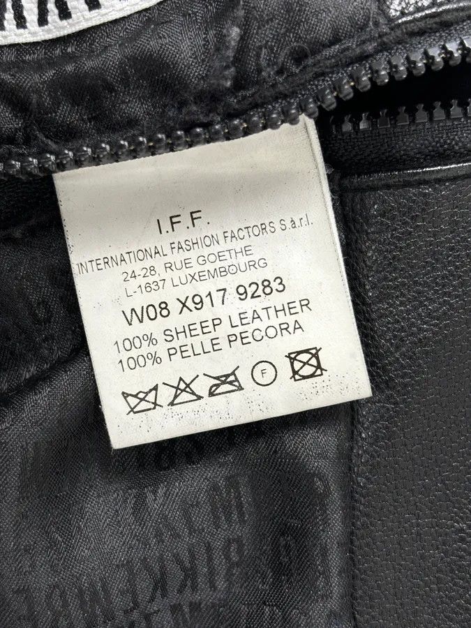 Dirk Bikkembergs AW2008 Dirk Bikkembergs Black Premium Mafia Leather Jacket Size US M / EU 48-50 / 2 - 13 Thumbnail