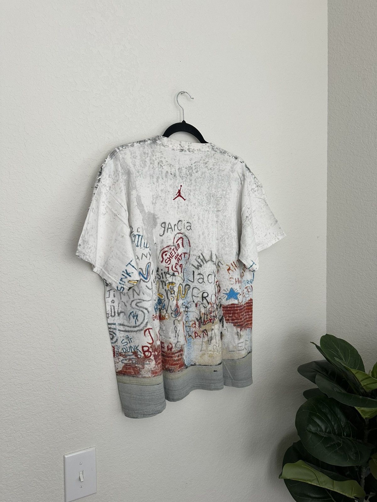 Jordan Brand × Nike × Vintage Vintage 90s Michael Jordan Playground Basketball AOP Large Size US L / EU 52-54 / 3 - 3 Thumbnail
