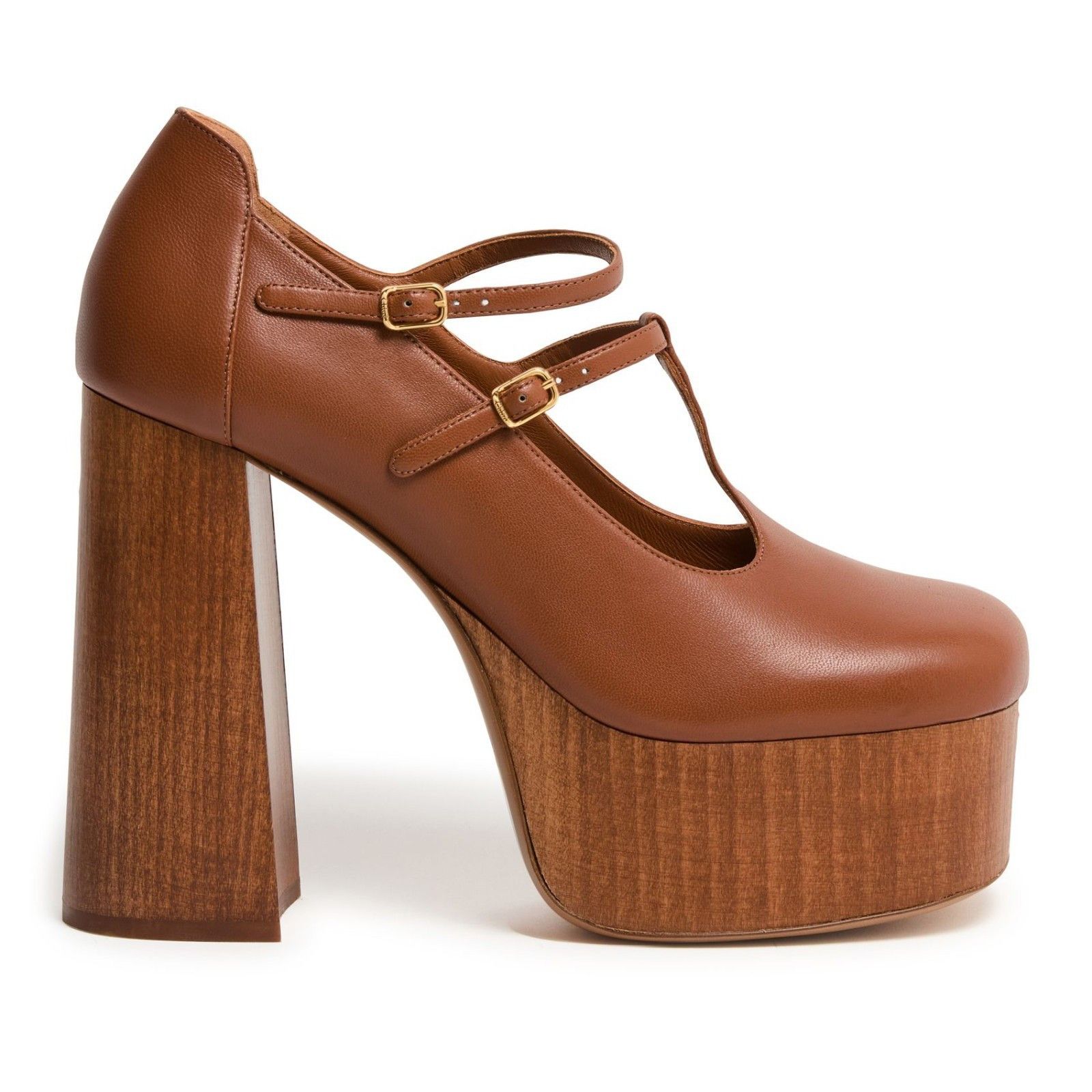 Chloe Loti Ginger Brown 120mm Pumps New & Authentic (Euro Si