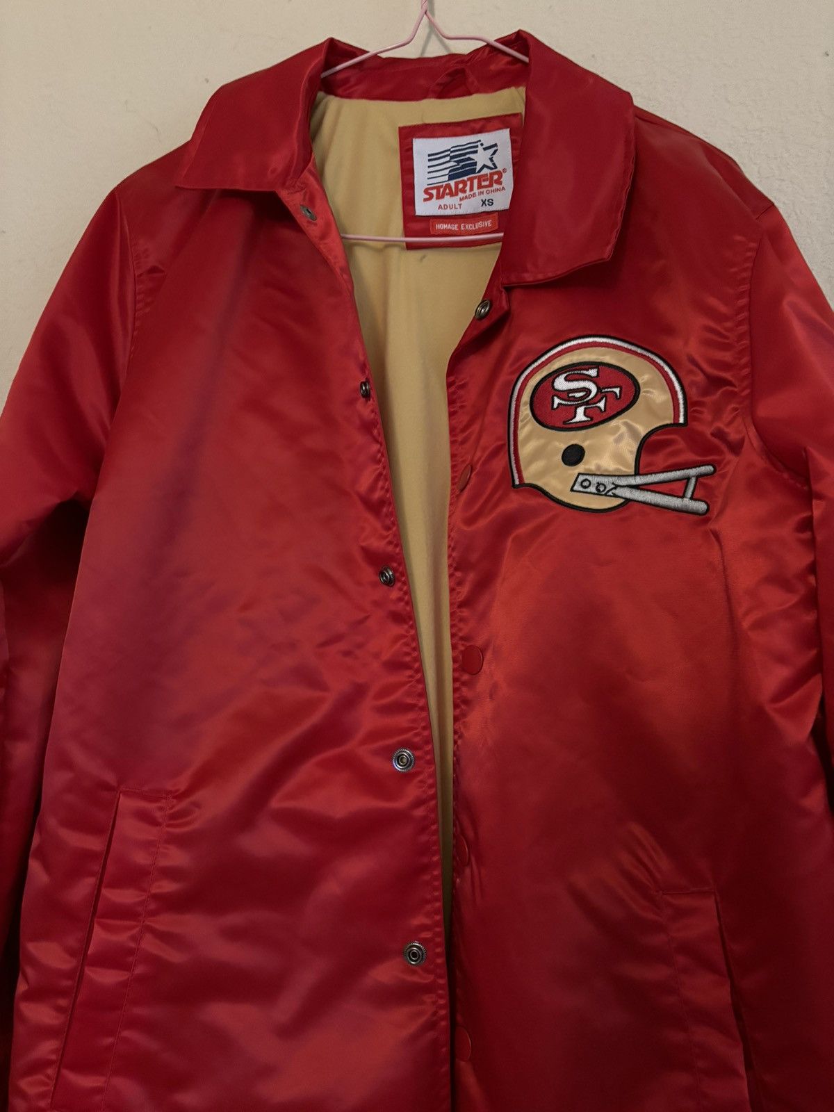 Homage × NFL × Starter Homage x Starter 49ers Coaches Jacket Size US XS / EU 42 / 0 - 1 Thumbnail