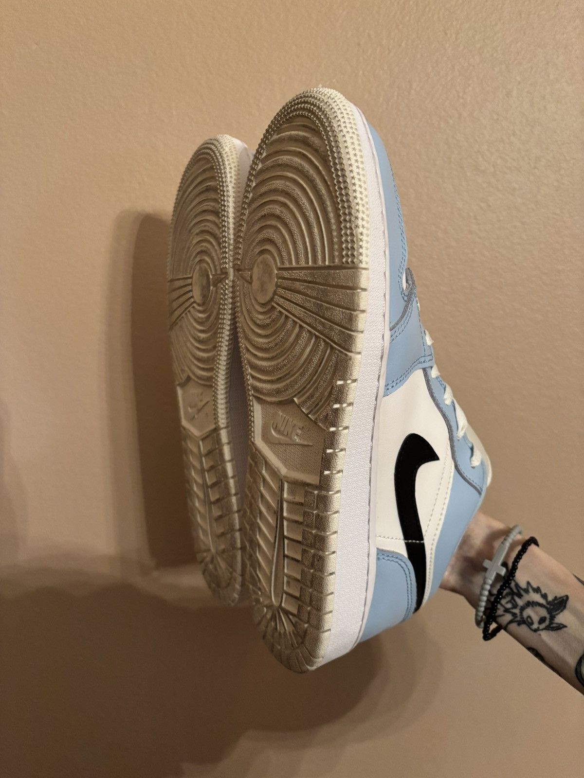 Jordan Brand × Nike × Vintage Air Jordan 1 Low GS ‘Ice Blue’ Size US 6.5 / EU 39-40 - 5 Thumbnail