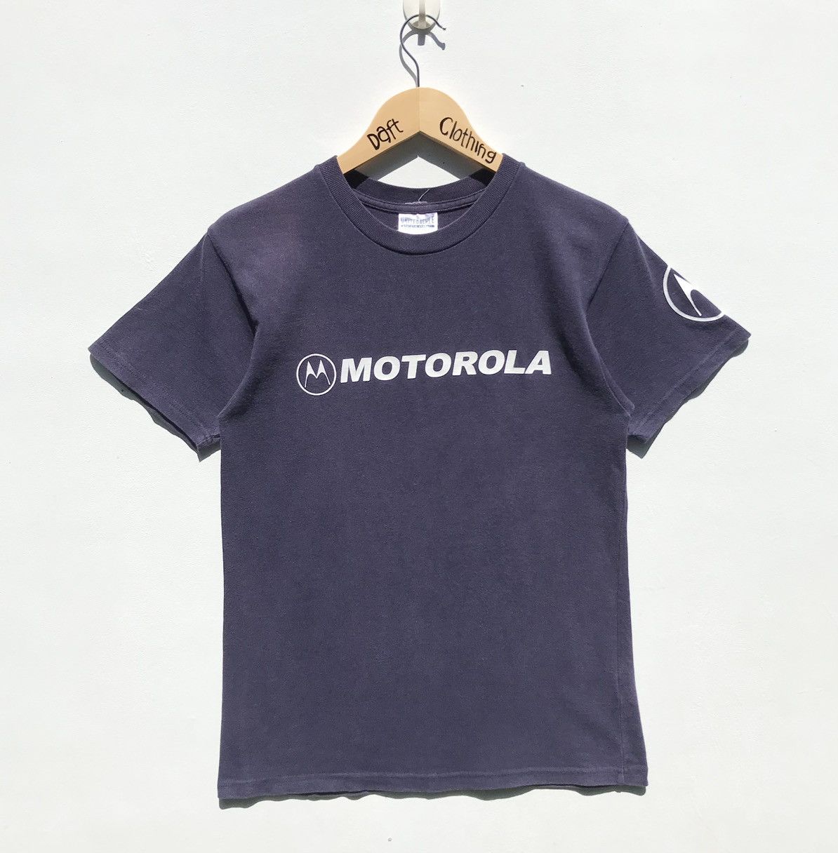 Motorola × Vintage 💥Distressed💥Vintage Motorola Mobile Phone Tee Size US S / EU 44-46 / 1 - 1 Thumbnail