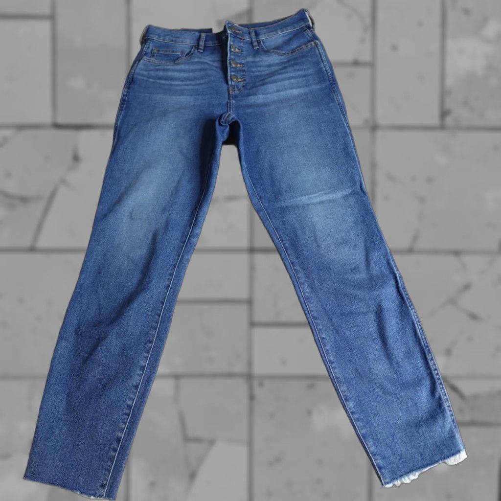 Everlane Everlane Jeans Womens 29 Blue Vintage Ankle Skinny Button Hem Regular Size 29 Blue Jeans Women Vintage Skinny Ankle Button 29" Size 29" - 1 Thumbnail