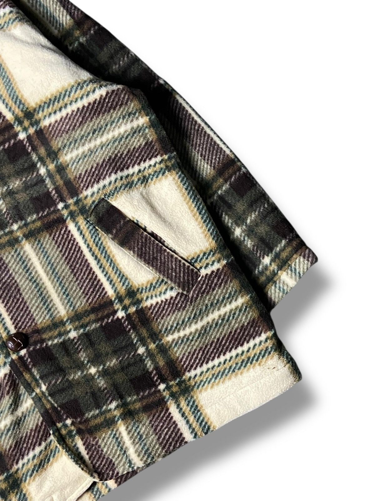 Uniqlo Uniqlo Original Checkered Brushed Coat (162) Size US M / EU 48-50 / 2 - 3 Thumbnail