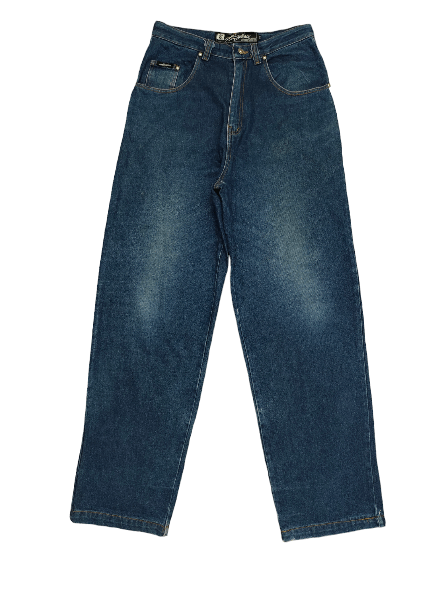 Baggy Jeans Karl Kani Denim Wide Hip Hop Y2k Streetwear