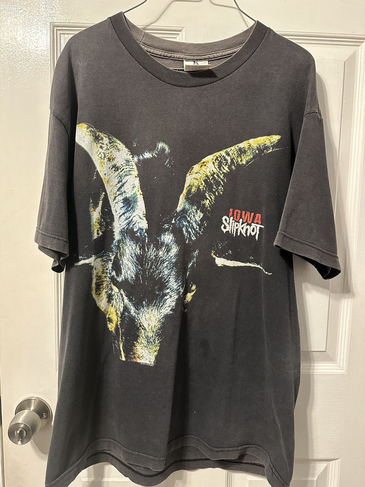 Vintage Vintage 2001 IOWA Slipknot Tee | Grailed