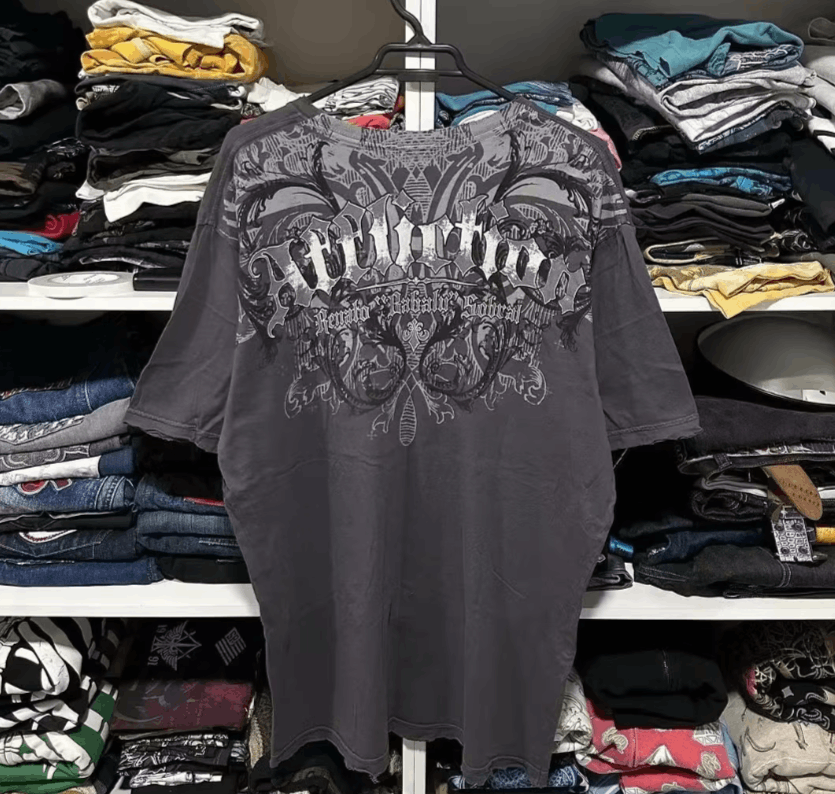 Japanese Brand Y2K Retro Affliction Scarecrow Size US L / EU 52-54 / 3 - 2 Thumbnail