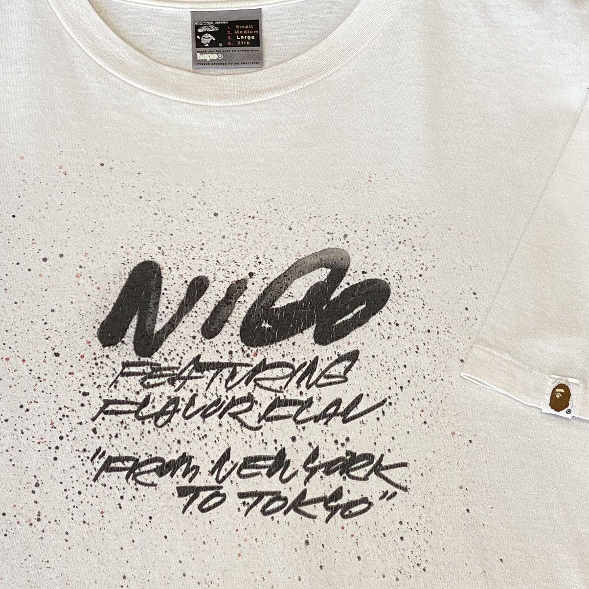 Bape × Vintage Vintage 2001 Bape X Futura Nigo Features Flavor 