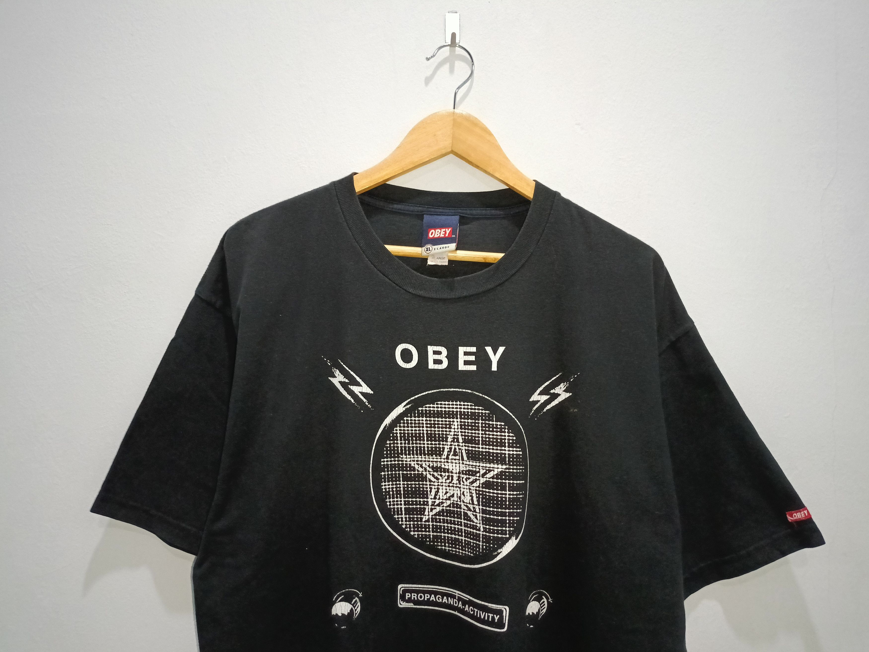 Obey TSHIRT : OBEY - VTG Size US XL / EU 56 / 4 - 7 Thumbnail