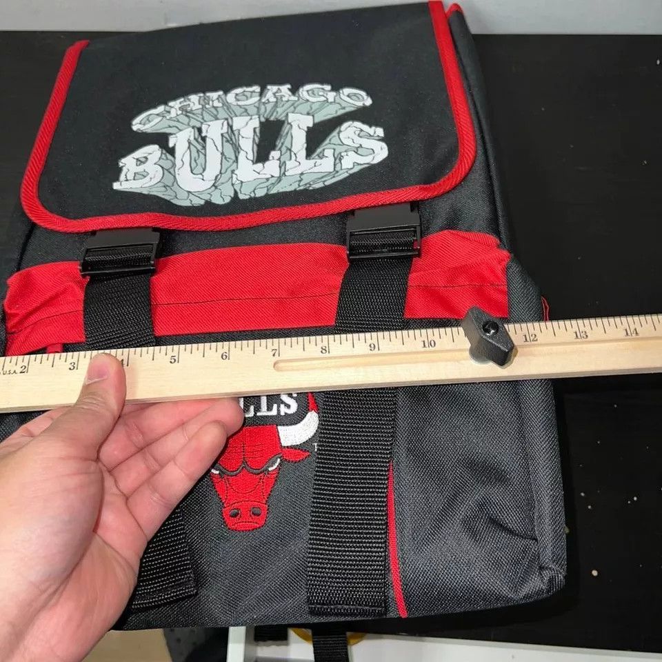 Vintage Chicago Bulls Retreat Backpack Bag Nasco Little America Size ONE SIZE - 8 Thumbnail