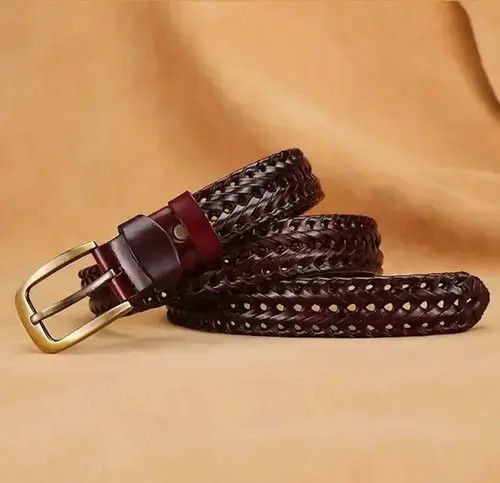Designer 115cm Knitted Belt Size ONE SIZE - 4 Thumbnail