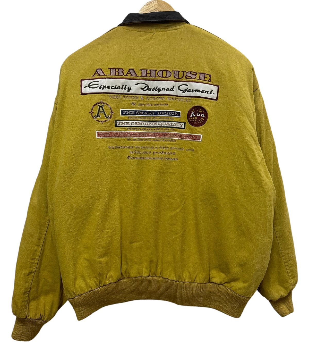 ABAHOUSE × Japanese Brand × Vintage Vintage ABAHOUSE Designed Bomber Jacket Size US L / EU 52-54 / 3 - 1 Thumbnail