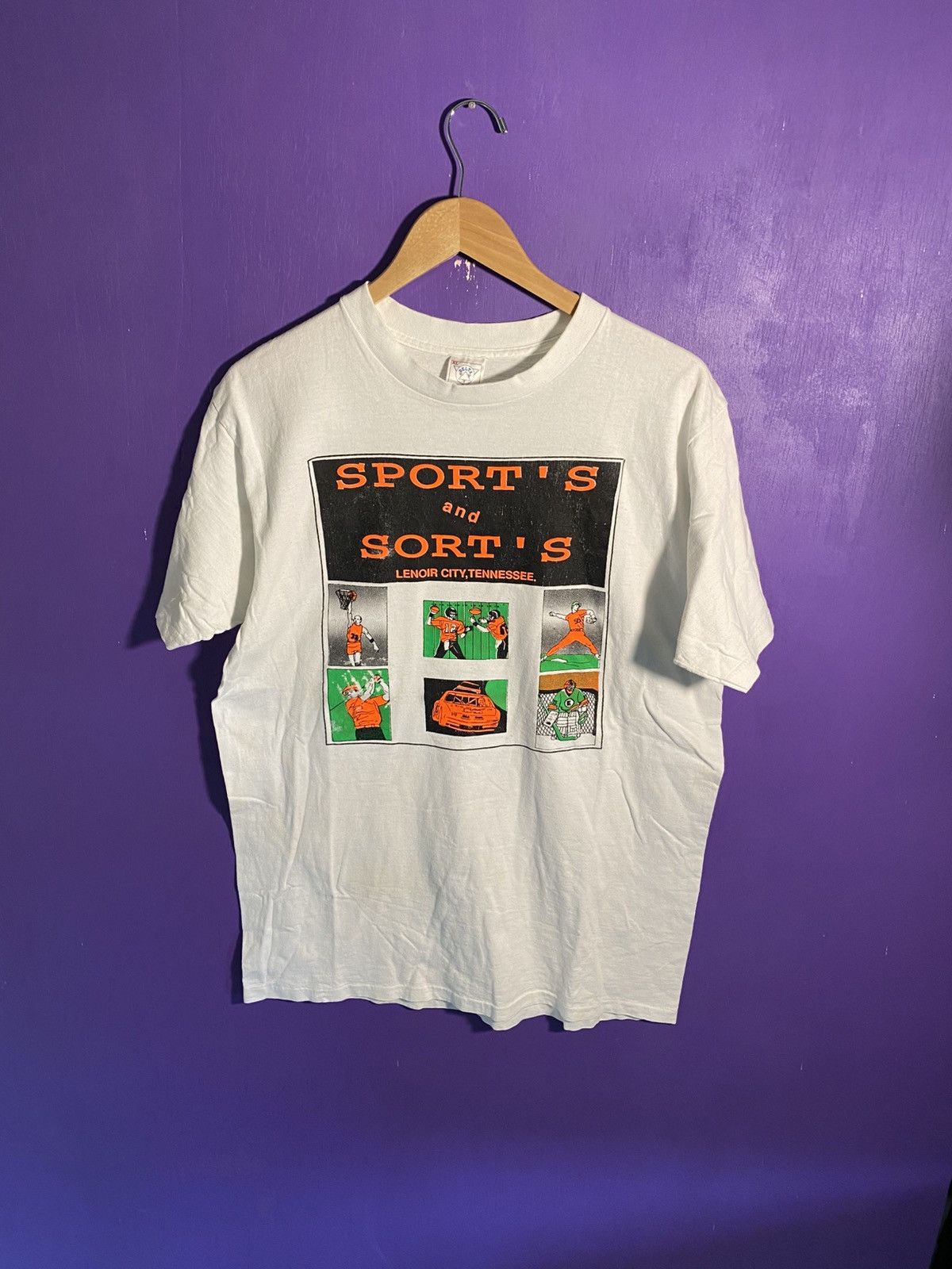 Other Vintage 90s Sports and sorts t-shirt Size US L / EU 52-54 / 3 - 1 Thumbnail