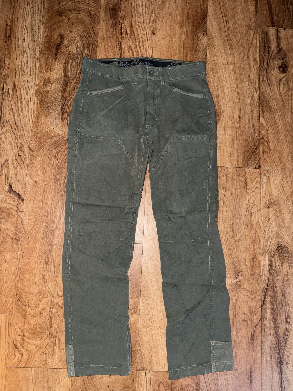 Eddie Bauer EDDIE BAUER green work pant (30x30) Size US 30 / EU 46 - 1 Thumbnail