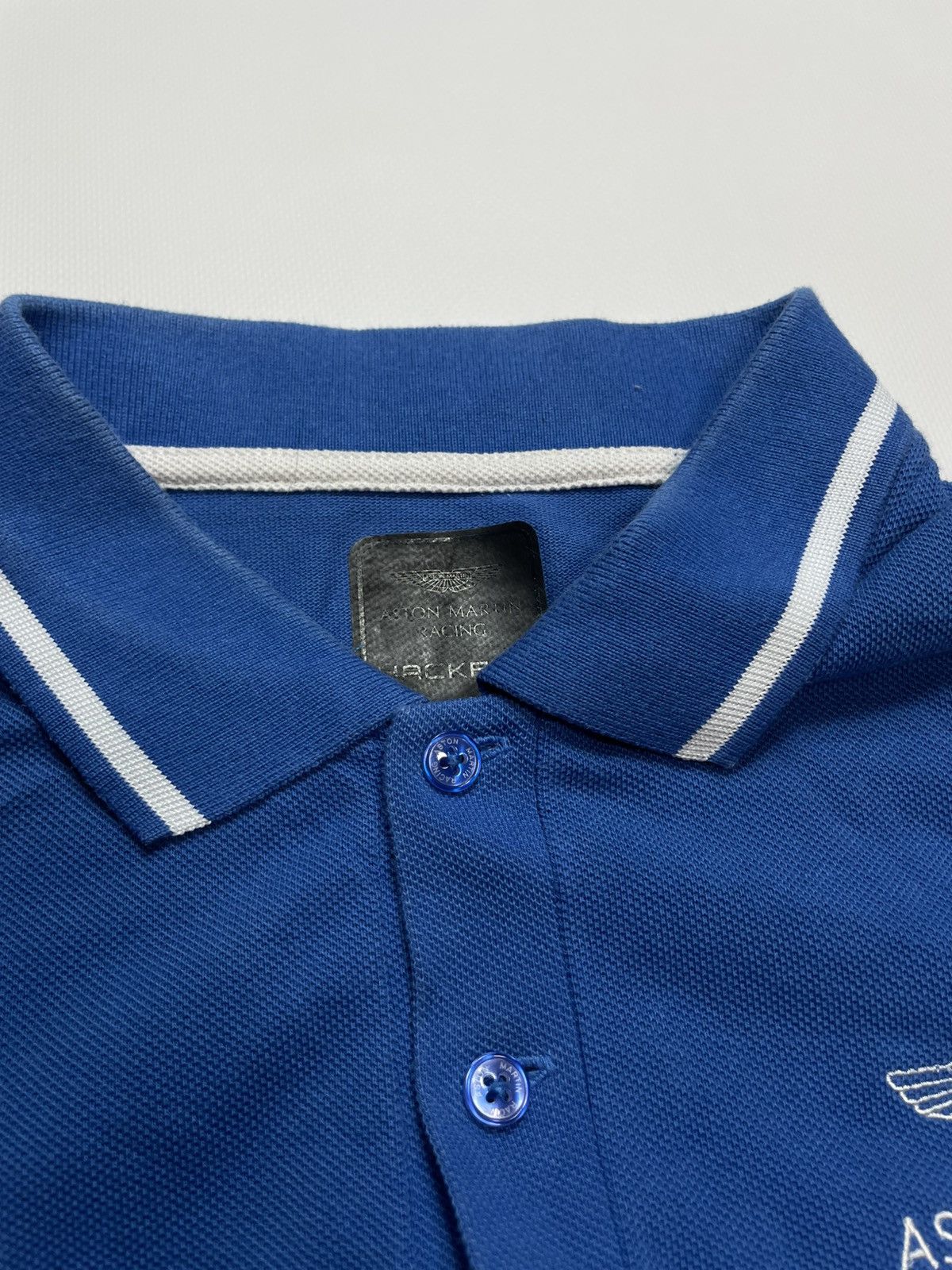Hackett VINTAGE Hackett Aston Martin F1 Racing Polo XL Size US XL / EU 56 / 4 - 13 Thumbnail