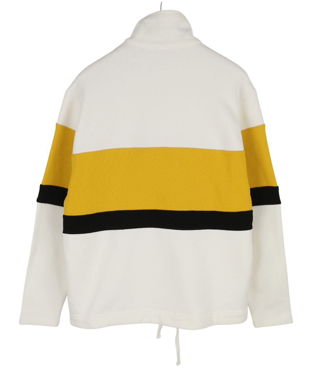 Diesel S-SAINT-DIVISION M White Half Zip Sweatshirt 40099 Size US M / EU 48-50 / 2 - 2 Thumbnail