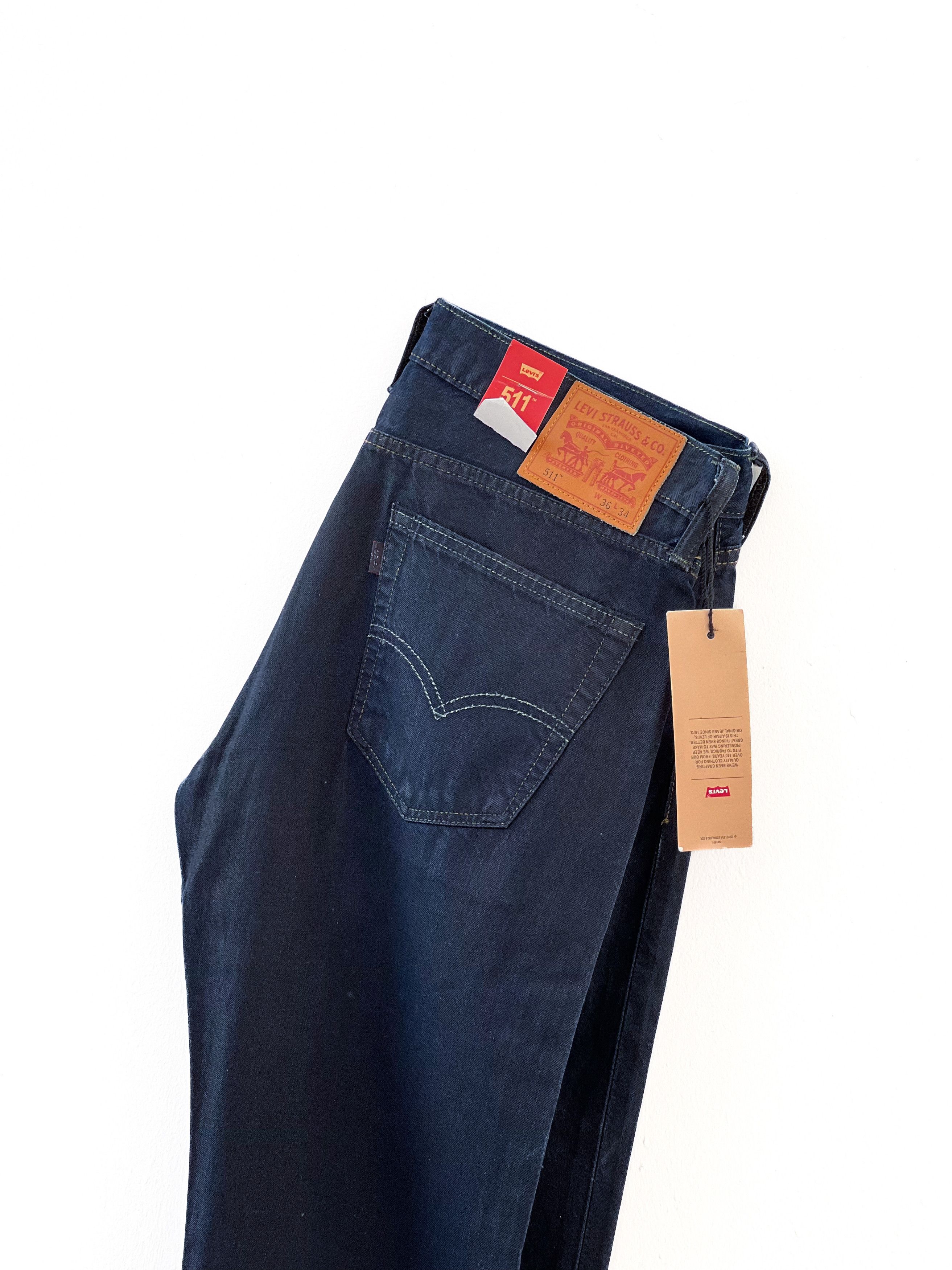 Jean × Levi's LEVIS 511 selvedge jeans pants Size US 36 / EU 52 - 2 Thumbnail