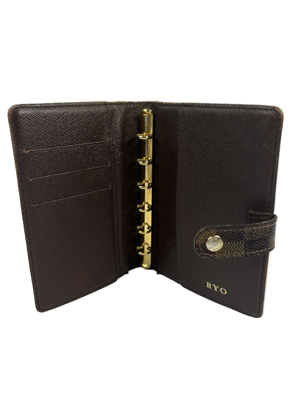 Louis Vuitton Louis Vuitton Damier Ebene Agenda Case Size ONE SIZE - 3 Thumbnail