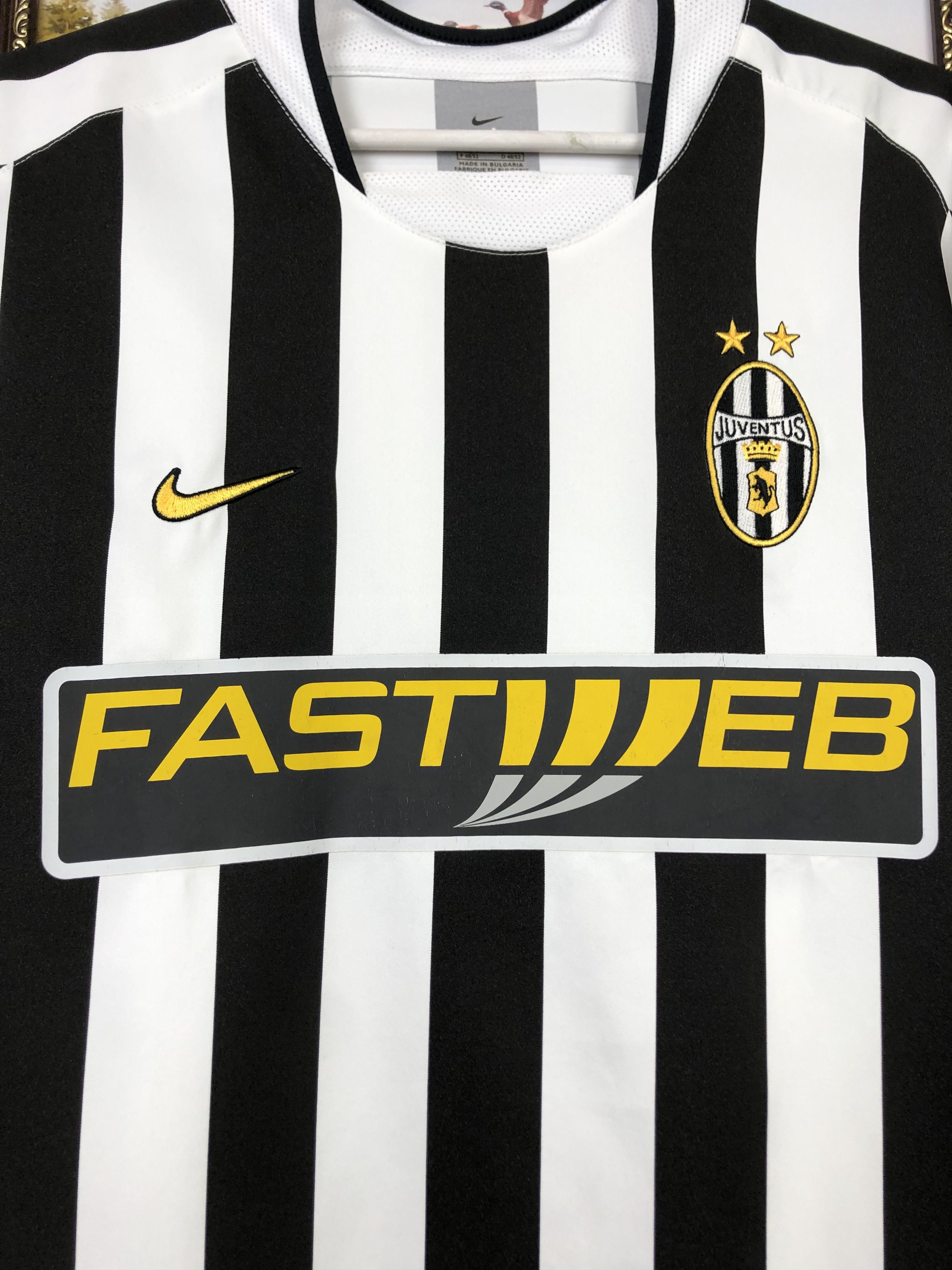 Nike Juventus Home football shirt 2003 Soccer Nike Maglia Jersey Size US M / EU 48-50 / 2 - 2 Thumbnail