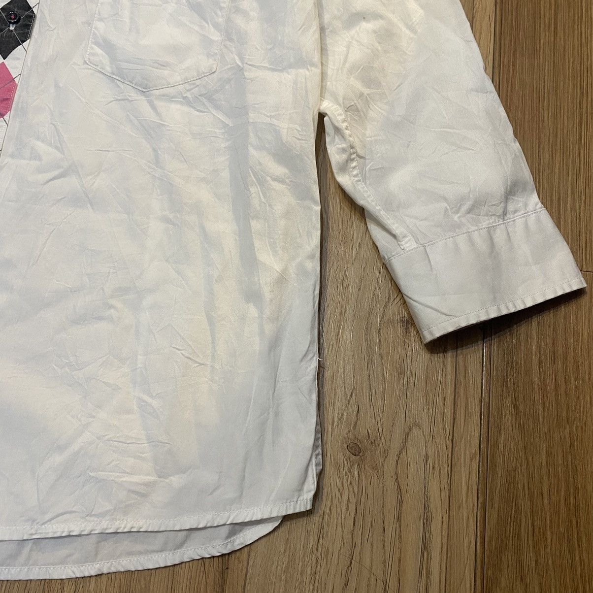 Japanese Brand 2000s Semantic Design Slim Fit Shirts Button Up Size US L / EU 52-54 / 3 - 3 Thumbnail