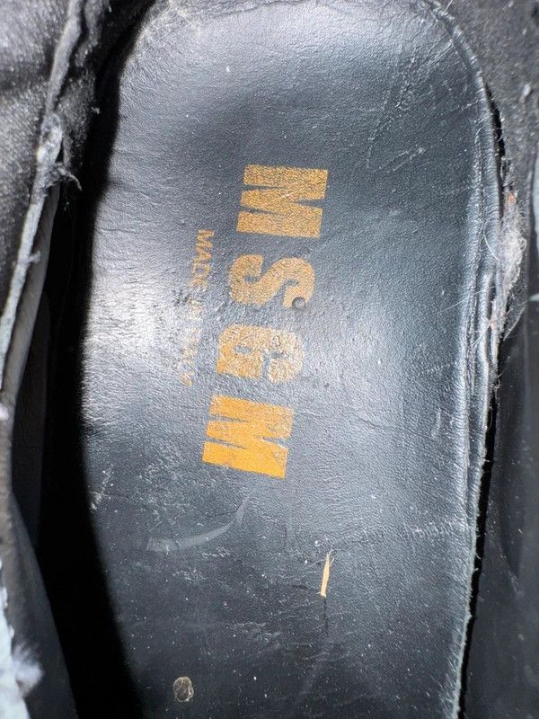 MSGM MSGM Italy Low Air Sneakers Silver Black White size 39 Size US 9 / IT 39 - 14 Thumbnail