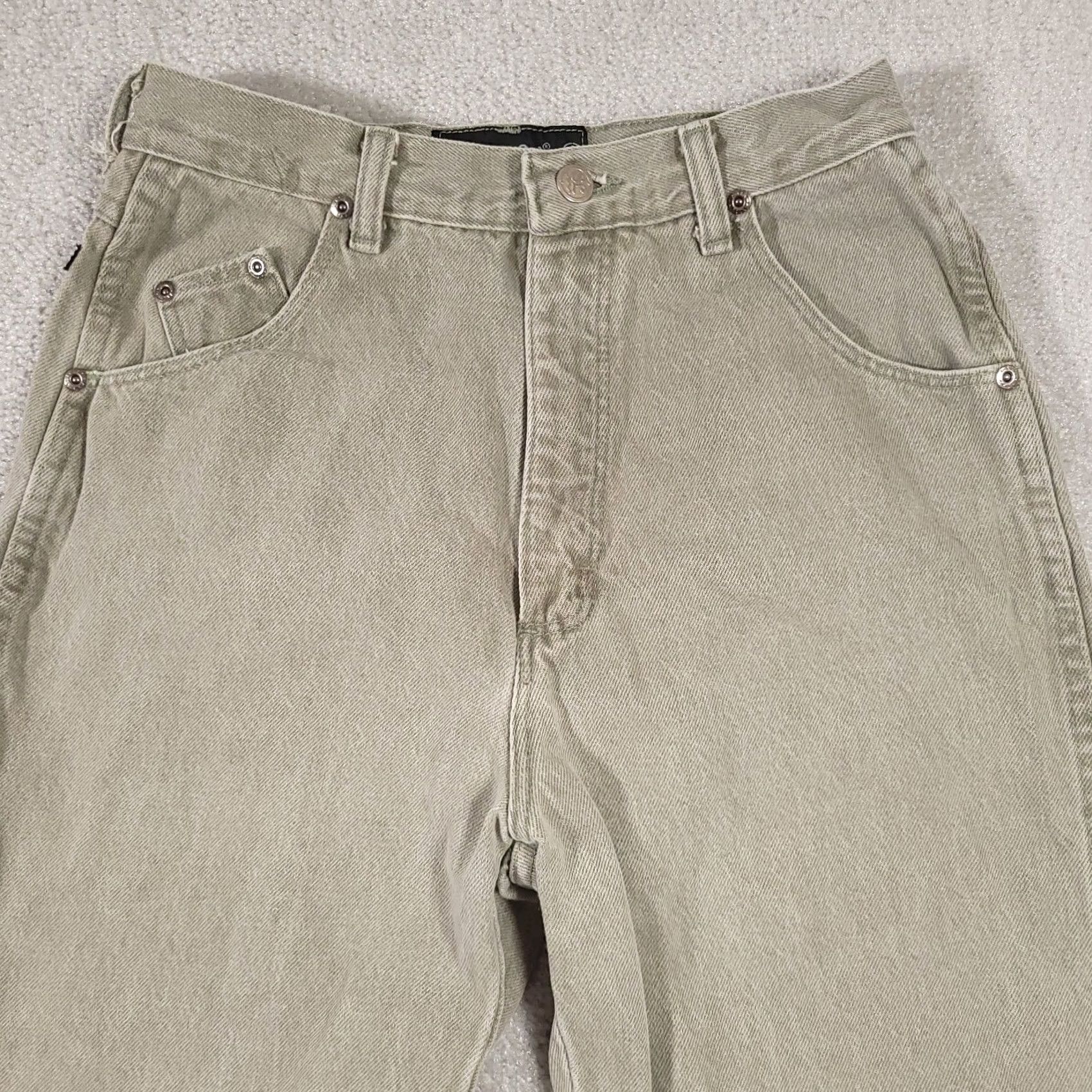 Wrangler VINTAGE Wrangler Silverlake High Rise VTG Women's Jeans Gray Bareback USA Made Sz 9/10 Jeans Women 80s Mom Size 30" / US 8 / IT 44 - 3 Thumbnail