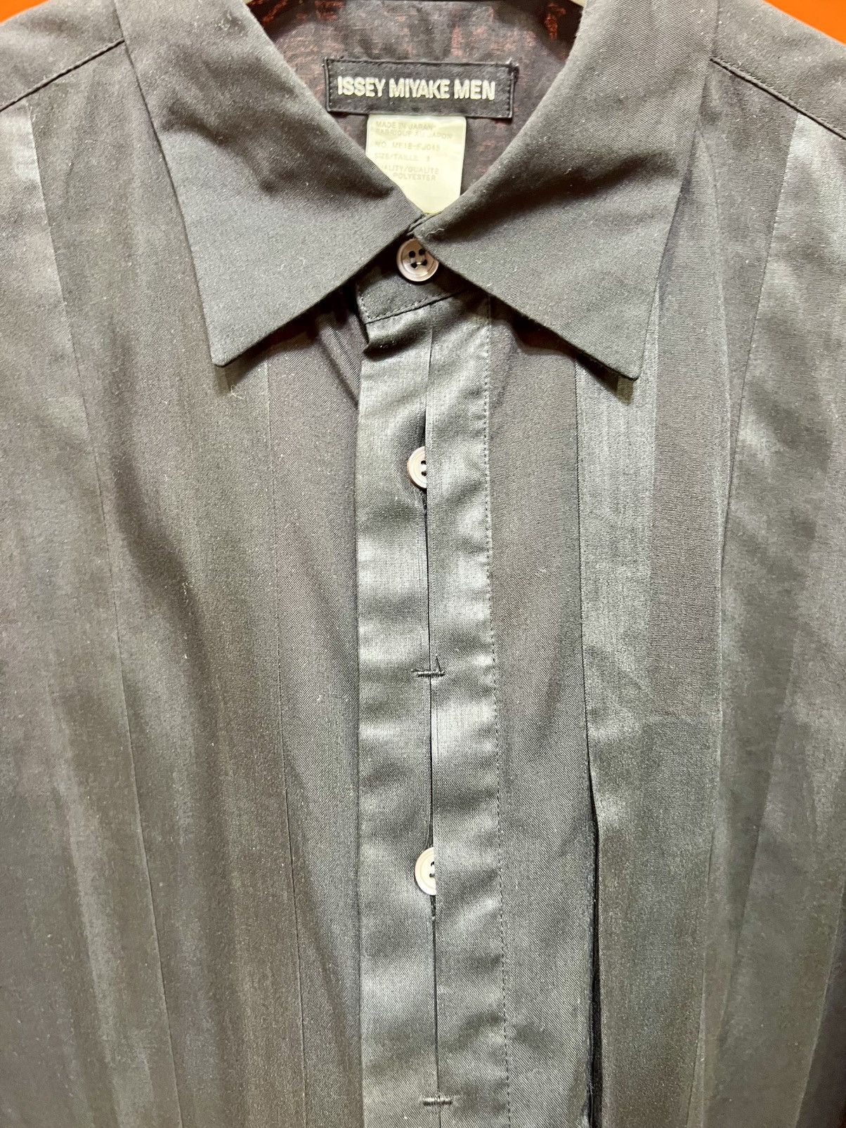 Issey Miyake ISSEY MIYAKE pleated sartorial shirt, f/w 2001 Size US L / EU 52-54 / 3 - 4 Thumbnail