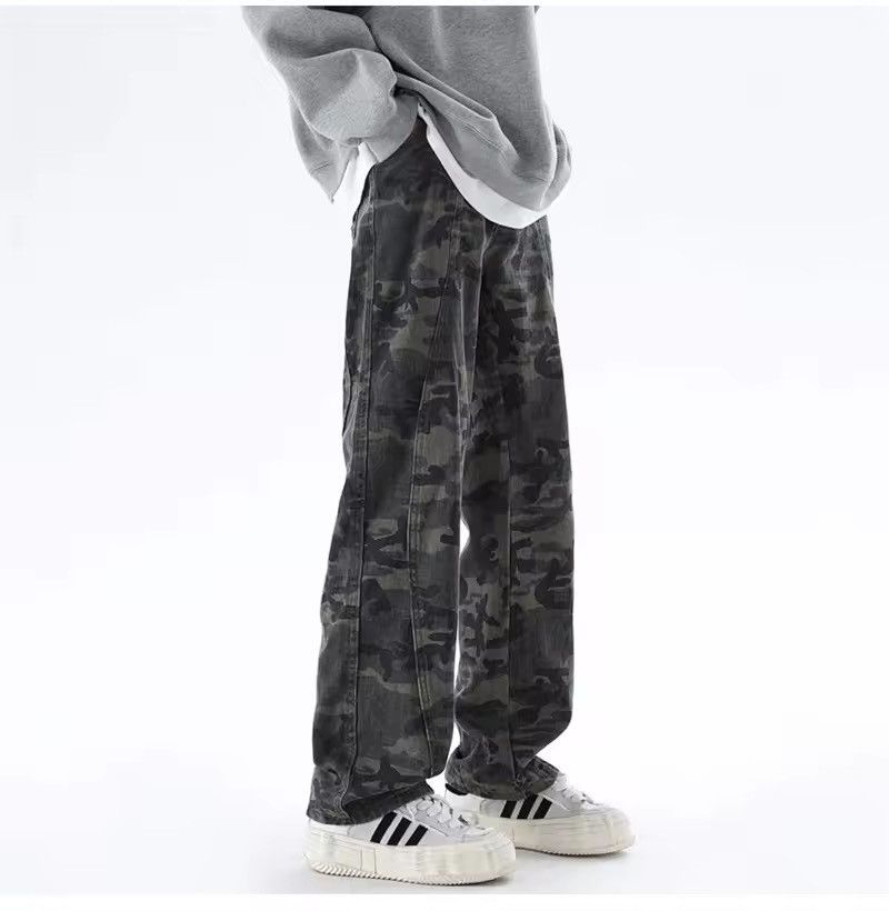Jean Camo Denim Pant Size US 31 - 8 Thumbnail