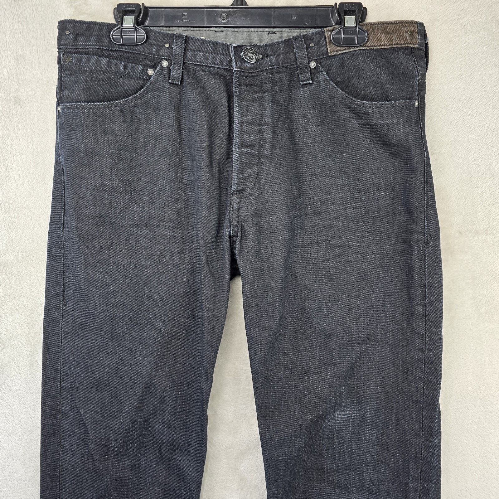 Levi's Vtg Levis Blue Star Jeans Men's 32x34 (Fits 34x33) Denim Size US 34 / EU 50 - 2 Thumbnail