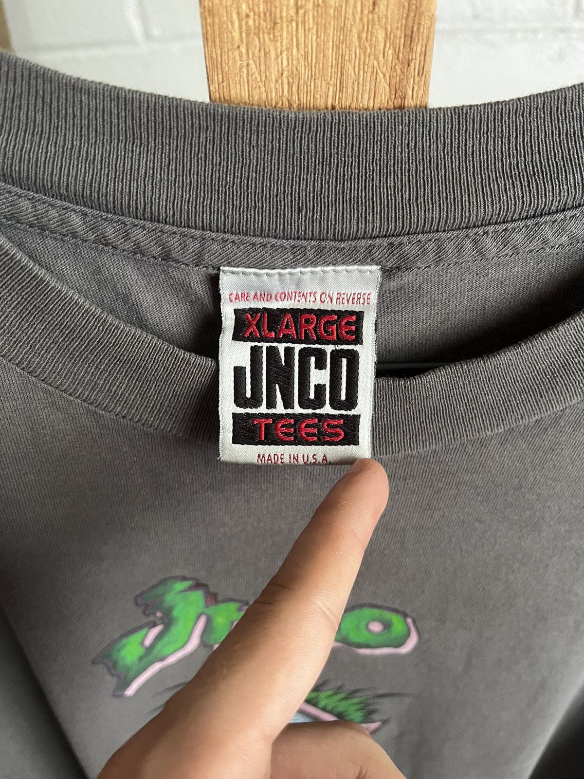 JNCO × Vintage Rare Jnco tee 90s Size US XL / EU 56 / 4 - 4 Thumbnail