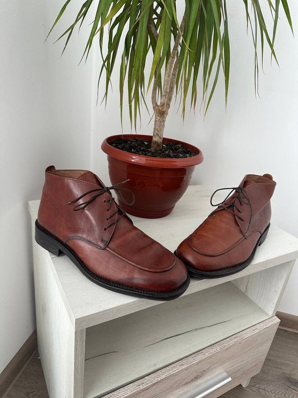 Leather × Vintage Vintage King Street Brown Leather Mens Very Rare Boots Size US 8 / EU 41 - 5 Thumbnail