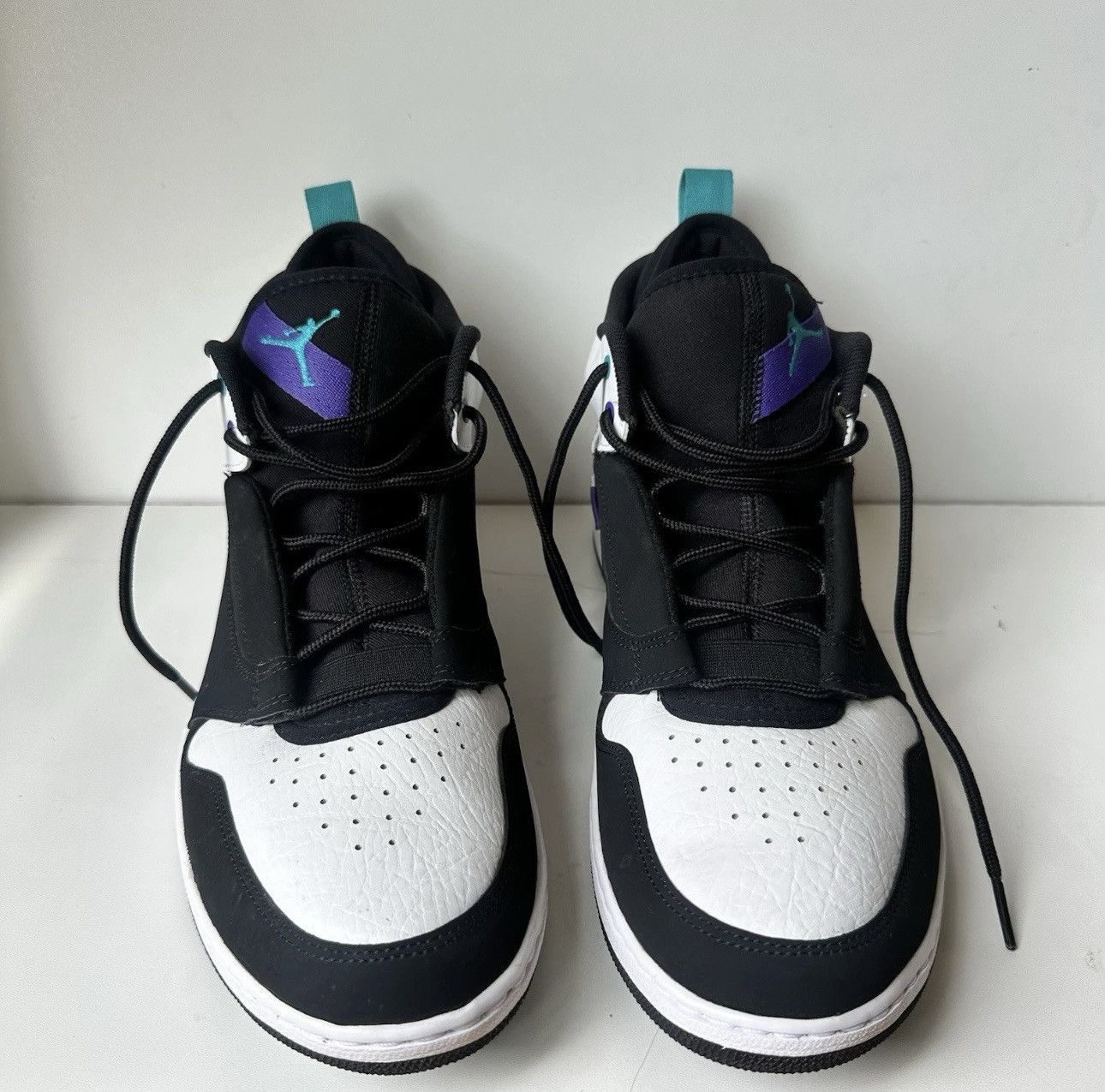 Nike Nike Men's Jordan Fadeaway Black & White Turbo Green Sz 10.5 Size US 10.5 / EU 43-44 - 1 Thumbnail