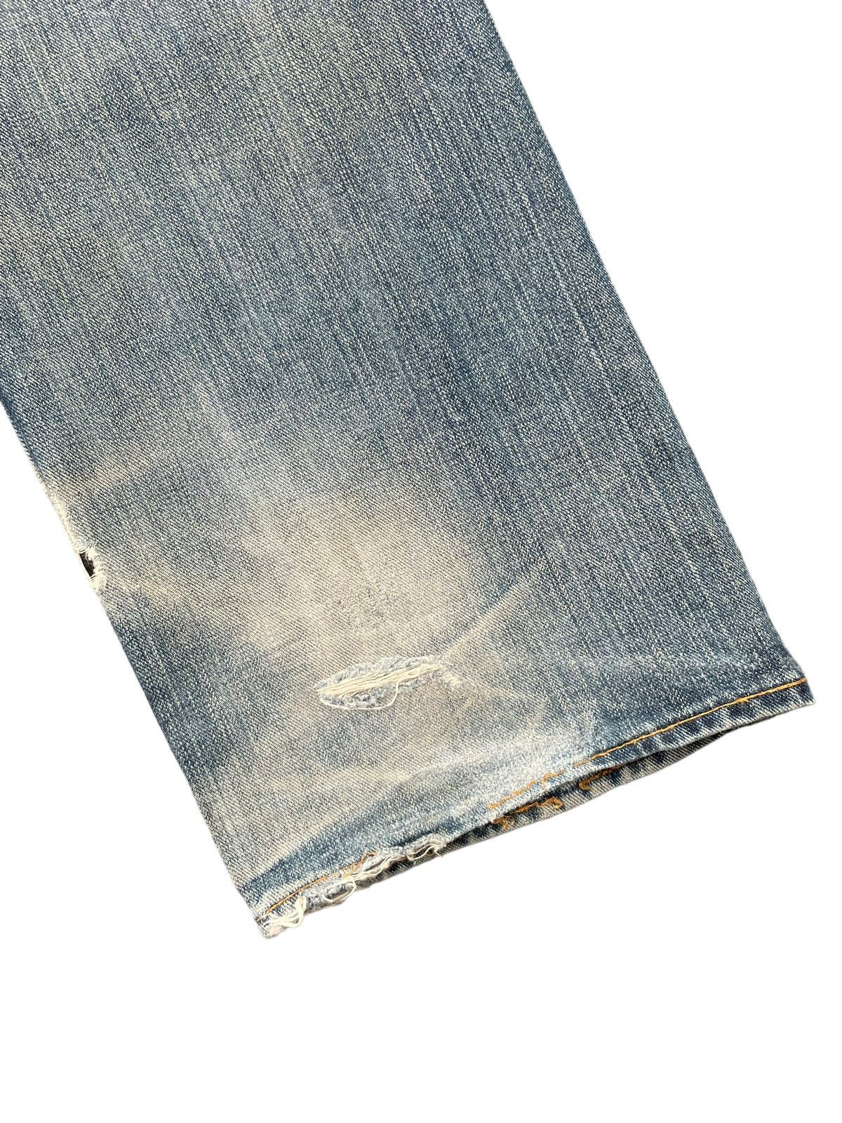 Japanese Brand Ult.Immersion Service Distresed Denim Size US 33 - 10 Thumbnail