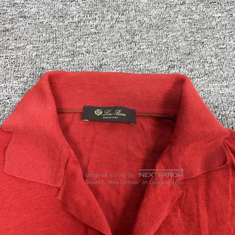 Loro Piana Loro Piana Polo Knit Short Sleeve Size M / US 6-8 / IT 42-44 - 4 Thumbnail