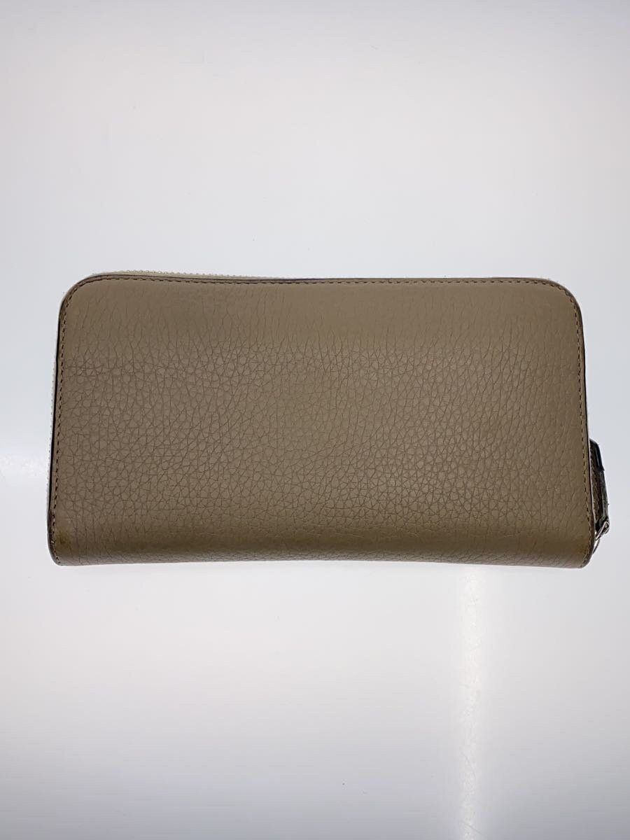 Fendi Fendi Leather Long Wallet Grey Size ONE SIZE - 2 Thumbnail
