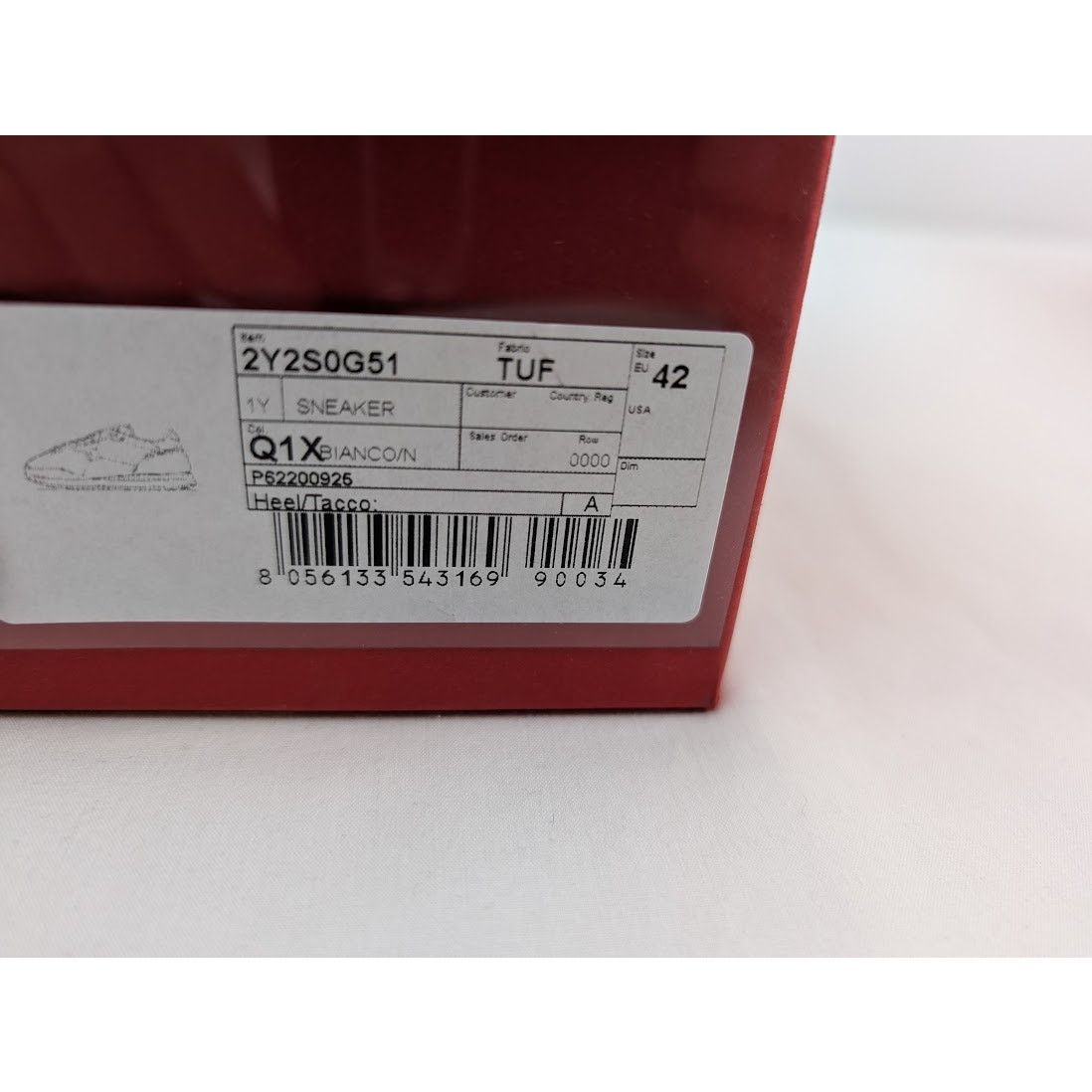 Valentino o1rshd1 Stud-around Sneakers in Leather in White Size US 9 / EU 42 - 22 Thumbnail