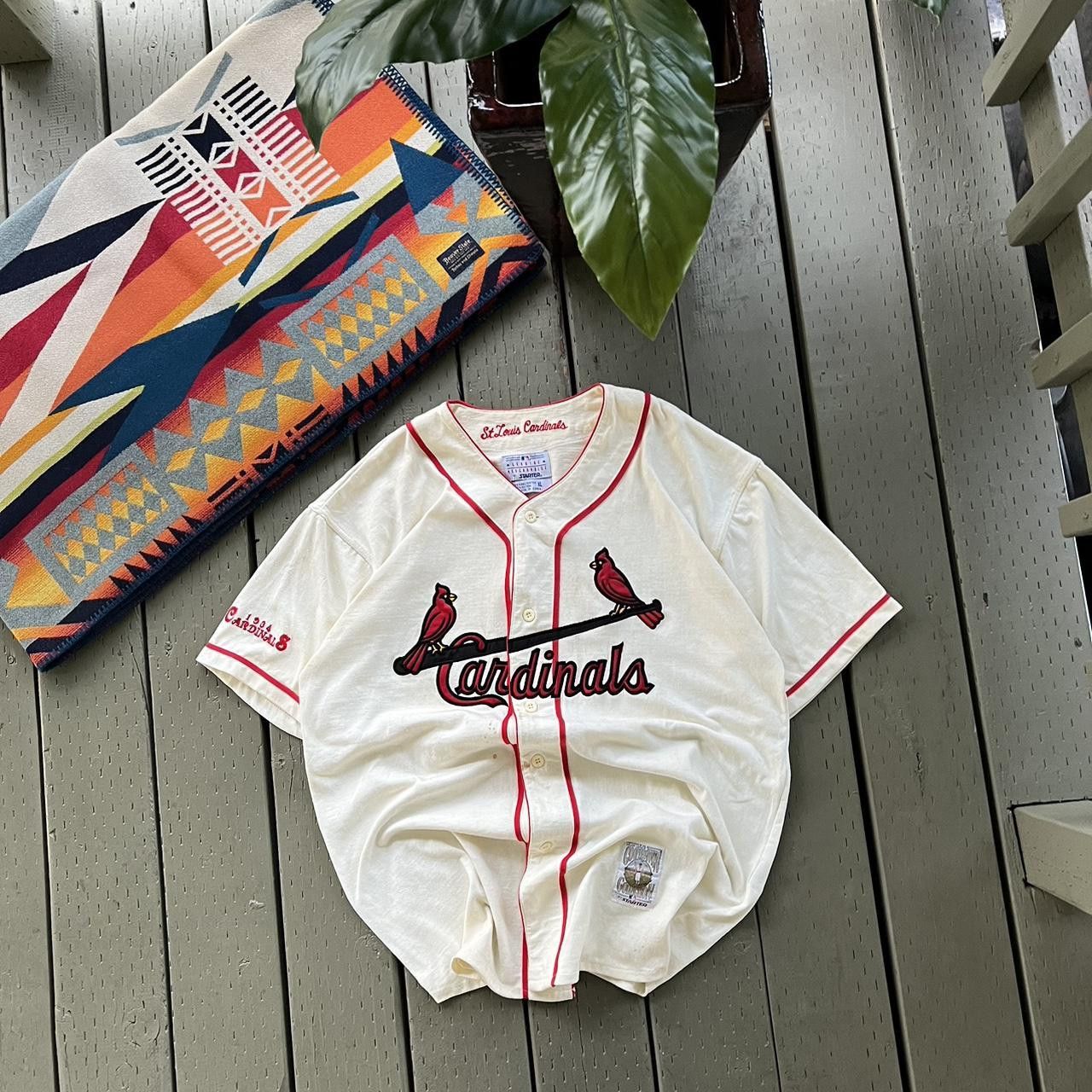 MLB × Starter × Vintage STARTER 90s Vintage Jersey St. Louis Cardinals Size US XL / EU 56 / 4 - 3 Thumbnail