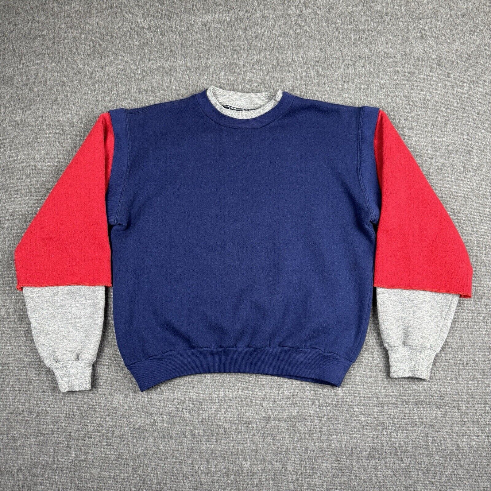 Russell Athletic Vintage Russell Athletic Layered Sweatshirt Mens L Retro 70s Size US L / EU 52-54 / 3 - 1 Thumbnail