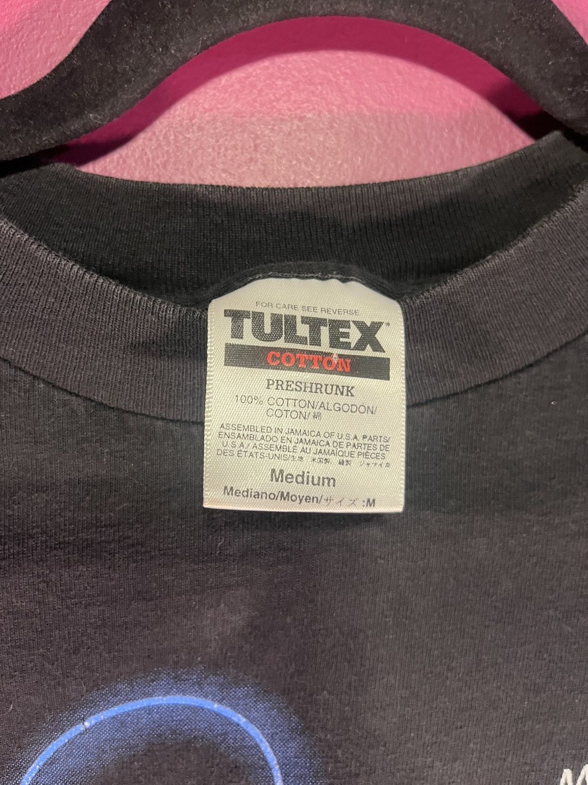 Disney × Mickey Mouse × Tultex Neon Mickey vintage tee Size US M / EU 48-50 / 2 - 4 Thumbnail